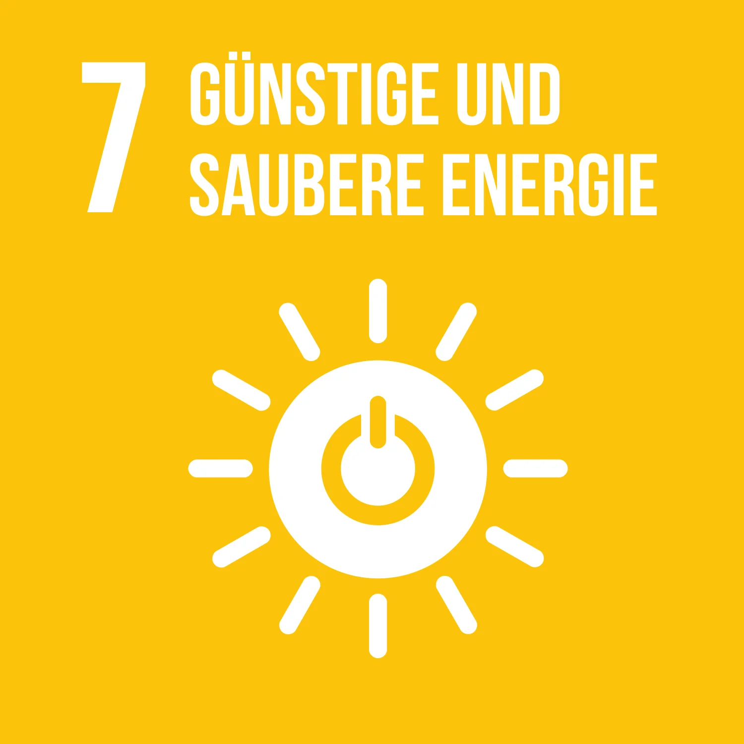 Ziel 7 günstige und saubere Energie